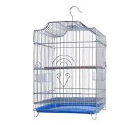 MDWZH Jaulas para Pajaros Jaulas De Hierro Forjado para Pájaros, Casa Portátil para Pájaros, Casa Cuadrada para Pájaros, Jaulas para Pájaros Retro Simples para Jardín Jaula para Periquitos