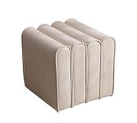 MDXHKK Taburetes para Cambiar Zapatos, Ottoman Suave, Pequeño Reposapiés De Sofá Retro para La Sala, Banco para Zapatos para Pasillos, Entradas, Dormitorios,DD