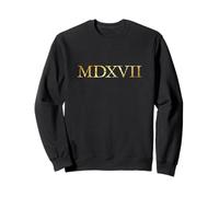 MDXVII Año 1517 (Amarillo Antiguo) Tesis de Lutero Sudadera