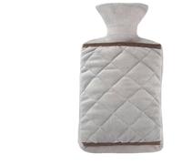 MdybF Bolsa de agua caliente Inyección De Agua De 2000 Ml Botella De Agua Caliente De Goma Gruesa Botella De Agua Caliente Invierno Bolsa De Agua De Agua Tibia Botella De Agua Más Cálida-Gris