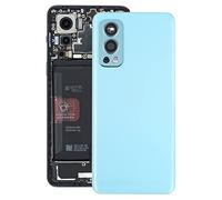 MDYH JBC ATYJJ Tapa Trasera de batería con Tapa de Lente de cámara for OnePlus Nord 2 (Color : Blue)