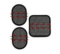 MDYNI 3 almohadillas de gel autoadhesivas EMS Trainer almohadillas de gel de repuesto para estimulador muscular abdominal ABS, tratamiento del dolor, crecimiento muscular, tonificación y masaje