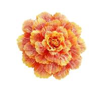 MDYTPT Paraguas de peonía artificial grande para ventana, estudio, tiro, festival, celebración, baile, actuación, peonía (naranja, 100 cm)