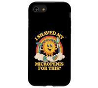 Me afeité mi micropene, Retro vergonzoso pequeño pene Sol Carcasa para iPhone SE (2020) / 7/8