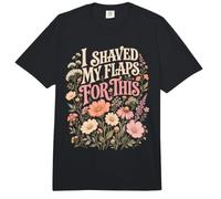 Me afeité mis Solapas para Estas Flores Silvestres Comfort Colors Adult Heavyweight T-Shirt