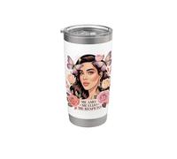Me Amo Elijo Respeto Auto Amor Español Dicho Vaso térmico de acero inoxidable de doble pared