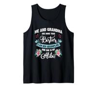 Me and Grandma Are More Than Besties, She Is My Alibi Camiseta sin Mangas