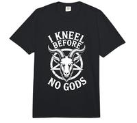 Me arrodillé Ante ningún Dioses - Ateo Anti Religión Satánica Comfort Colors Adult Heavyweight T-Shirt