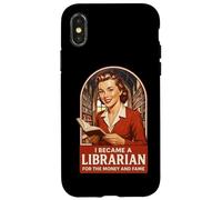 Me convertí en bibliotecario por el dinero y la fama Carcasa para iPhone X/XS