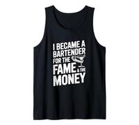 Me convertí en Camarero por la fama y el Dinero Camiseta sin Mangas