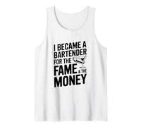 Me convertí en Camarero por la fama y el Dinero Camiseta sin Mangas