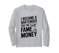 Me convertí en Camarero por la fama y el Dinero Manga Larga