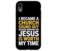 Me convertí en un ingeniero de audio chico de sonido de la iglesia Carcasa para iPhone XR