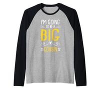 Me convierto en gran primo 2022 Camiseta Manga Raglan