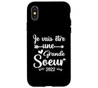 Me convierto en hermana mayor 2022 Carcasa para iPhone X/XS
