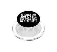 Me costó un Brazo y una Pierna, Pero pude negociar un amputado PopSockets PopGrip para MagSafe