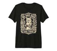 Me Dais Asco Casi Todos Divertido Zorra Sarcasmo Camiseta Premium
