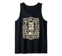 Me Dais Asco Casi Todos Divertido Zorra Sarcasmo Camiseta sin Mangas