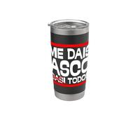 Me Dais Asco Casi Todos Frase Humor Divertido y Sarcástico Vaso térmico de acero inoxidable de doble pared