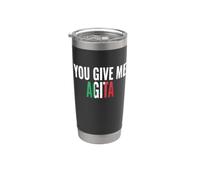 Me das Agita Vaso térmico de acero inoxidable de doble pared