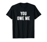 Me debes Camiseta gráfica económica