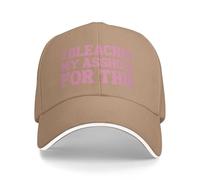 Me Decoloré El Culo para Esto Hombre Mujer Gorra Trucker Resistente Snapback Cap Ligera Gorras Hip Hop para Aire Libre Tenis Golf