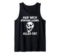 Me dejo x -Ray Todo Ok Calavera Camiseta sin Mangas