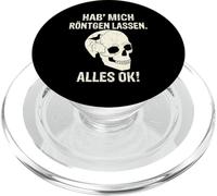 Me dejo x -Ray Todo Ok pájaro en mi Cabeza PopSockets PopGrip para MagSafe