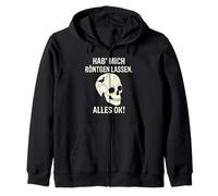 Me dejo x -Ray Todo Ok pájaro en mi Cabeza Sudadera con Capucha