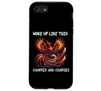 Me desperté así: carbonizado y cargado, renacimiento de Phoenix Carcasa para iPhone SE (2020) / 7 / 8
