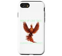 Me desperté así: carbonizado y cargado, renacimiento de Phoenix Carcasa para iPhone SE (2020) / 7 / 8