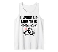 Me desperté así Casado Camiseta sin Mangas
