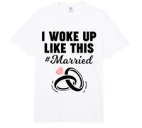 Me desperté así Casado Comfort Colors Adult Heavyweight T-Shirt
