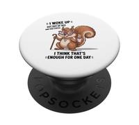 Me desperté, me levanté de la Cama y tenía un diseño de café PopSockets PopGrip Adhesivo