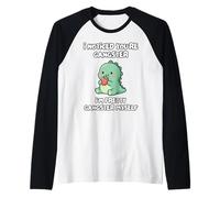 Me Di Cuenta De Que Eres Un Gánster... Yo También Soy Camiseta Manga Raglan