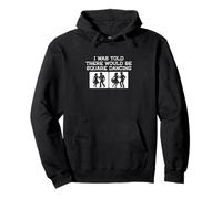 Me dijeron Que habría Square Dancing Funny Square Dancer Sudadera con Capucha