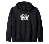 Me dijeron Que habría Square Dancing Funny Square Dancer Sudadera con Capucha