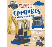 Me divierto y juego con camiones y otros vehículos