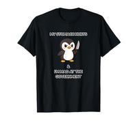 Me Duele el estómago y Estoy Enojado con el pingüino Lindo del Gobierno Camiseta