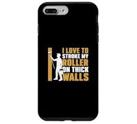 Me Encanta acariciar mi Rodillo en Paredes Gruesas para Pintor de Casas Carcasa para iPhone 7 Plus/8 Plus