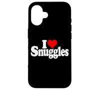 Me Encanta acurrucarse en el corazón Carcasa para iPhone 16