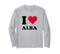 Me encanta Alba Manga Larga