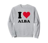 Me encanta Alba Sudadera