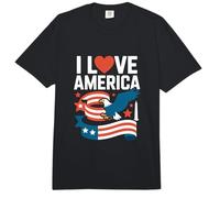 Me Encanta America Eagle Pride Comfort Colors Adult Heavyweight T-Shirt
