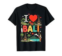 Me Encanta Bali Camiseta gráfica económica
