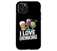 Me encanta beber cerveza artesanal y cócteles de vino Carcasa para iPhone 11 Pro