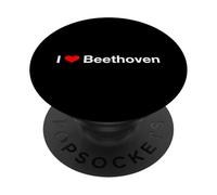 Me Encanta Beethoven PopSockets PopGrip Adhesivo