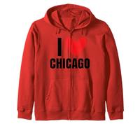 Me Encanta Chicago Illinois Deep Dish River Windy City 312 773 Sudadera con Capucha