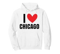 Me Encanta Chicago Illinois Deep Dish River Windy City 312 773 Sudadera con Capucha