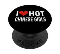 Me Encanta Chicas Chinas Calientes - China Shanghai Chongqing Pekín PopSockets PopGrip Adhesivo